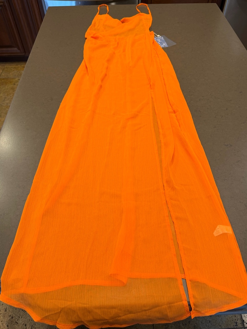 NWT Toluca Women's Maxi Cowl Neck Sheer Cover Up Dress - Nectar Sz: M